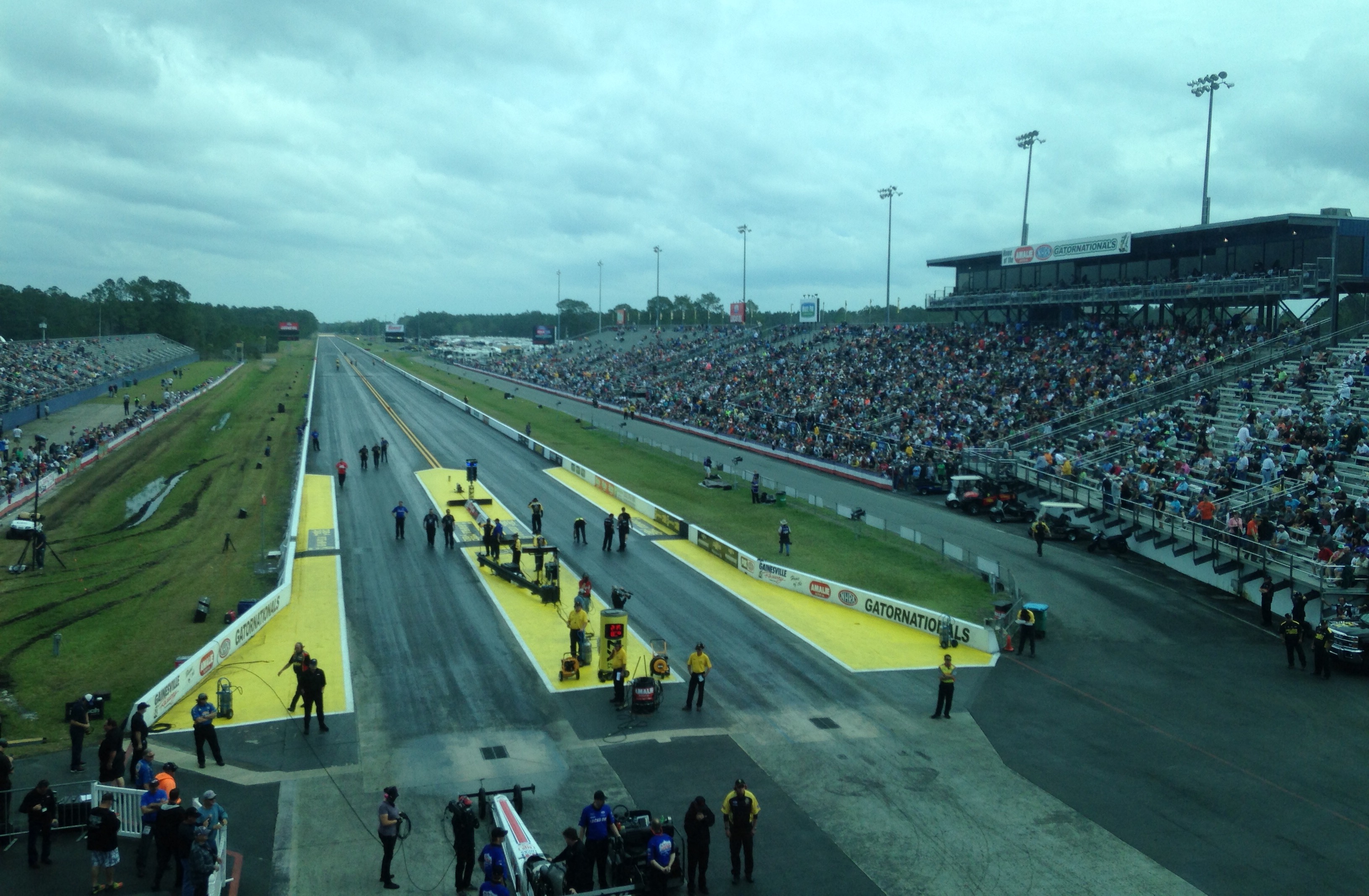 Racers Ride into the Finals on Third Day of NHRA Gatornationals ESPN