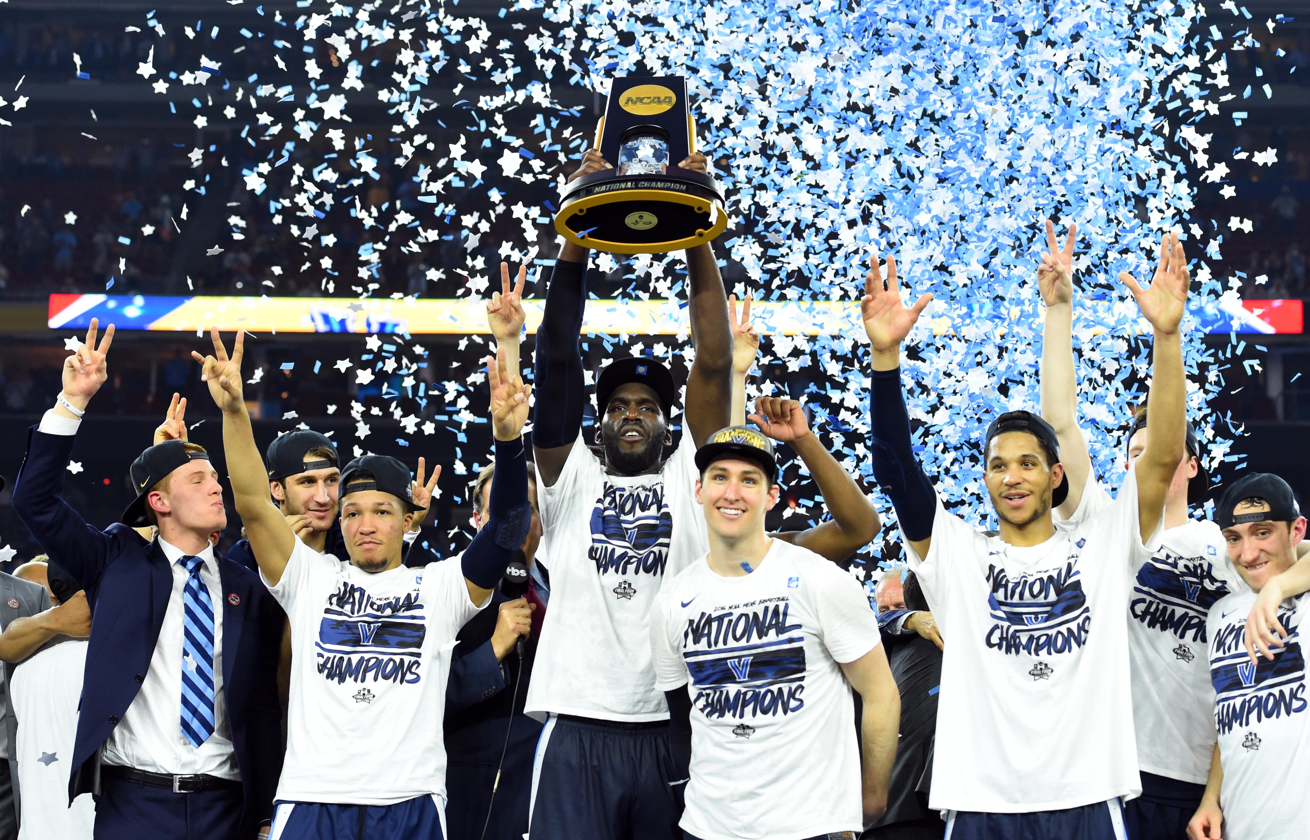 NCAA Basketball Final Four Championship Game Villanova Vs North 