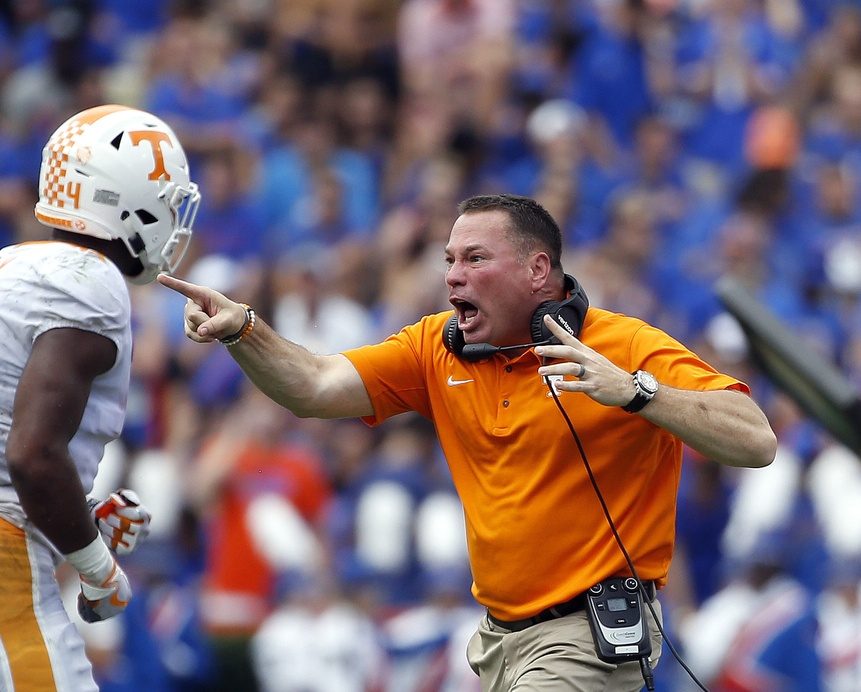 Volunteers Fire Butch Jones After 5 Seasons Espn 981 Fm 850 Am Wruf 0174