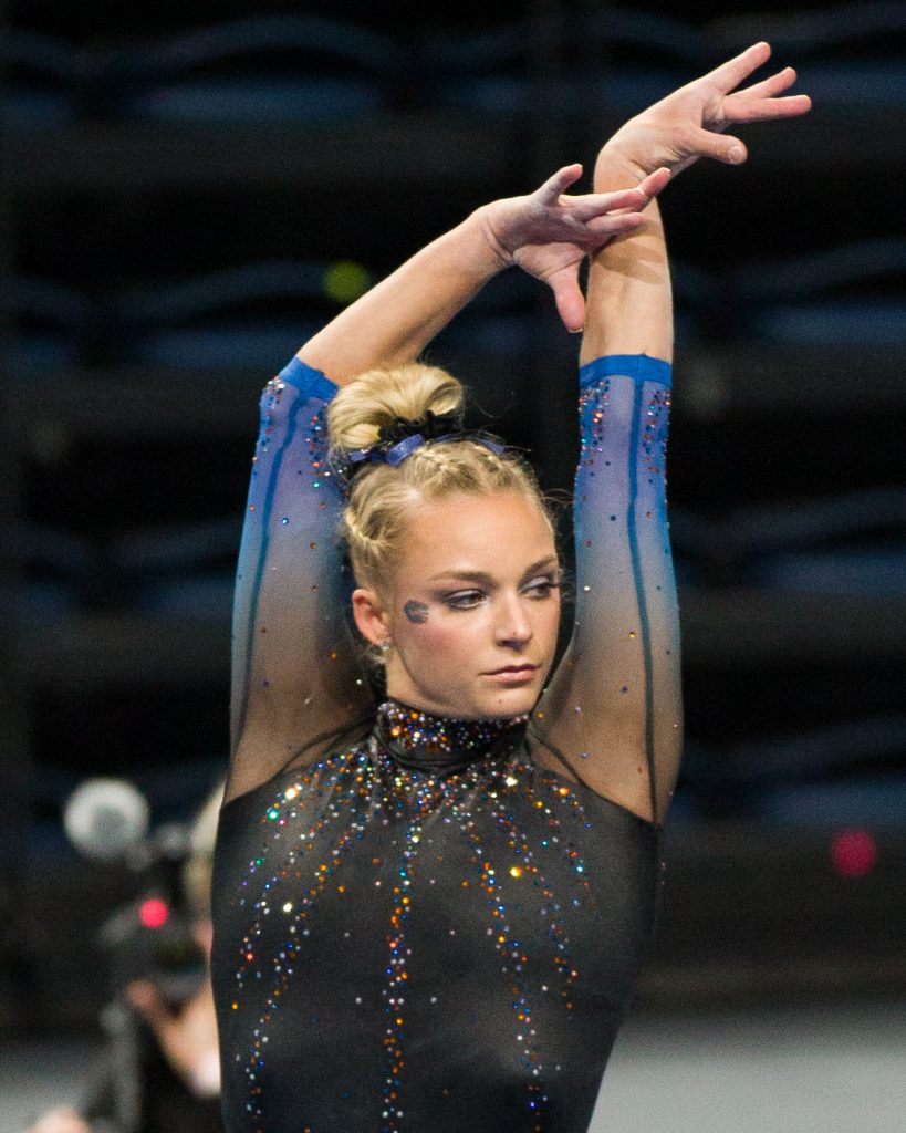 Uf Gymnastics Alyssa Baumann Returns For Fifth Year Espn Fm