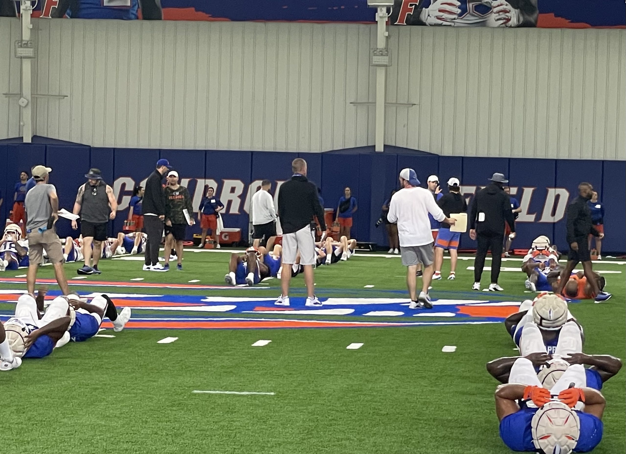 Gator Football Has Their First Scrimmage Of Fall Espn Fm