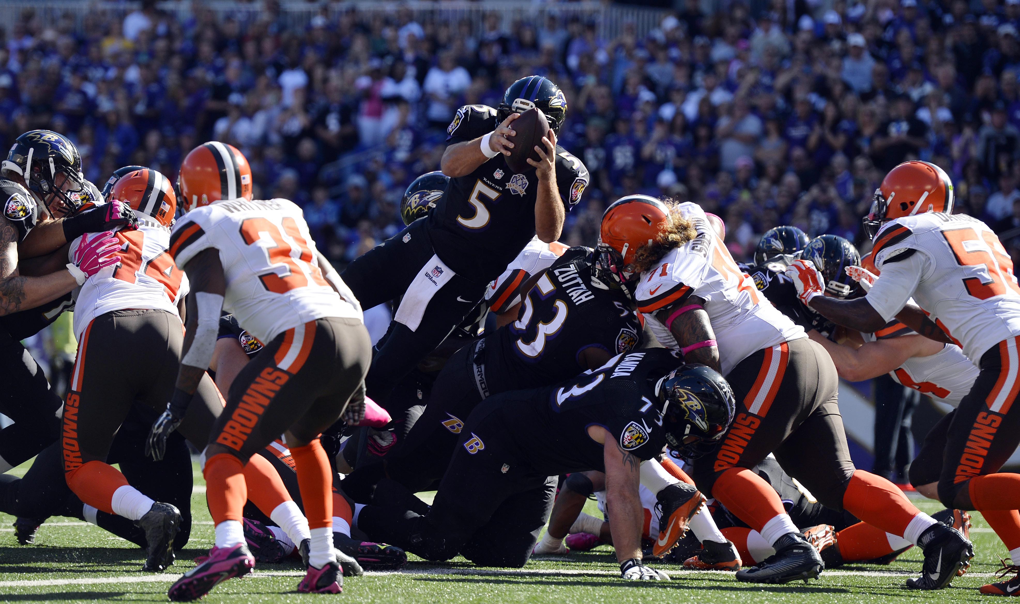 Browns Host Injured Ravens Tonight on Monday Night Football - ESPN 98.1 FM  - 850 AM WRUF