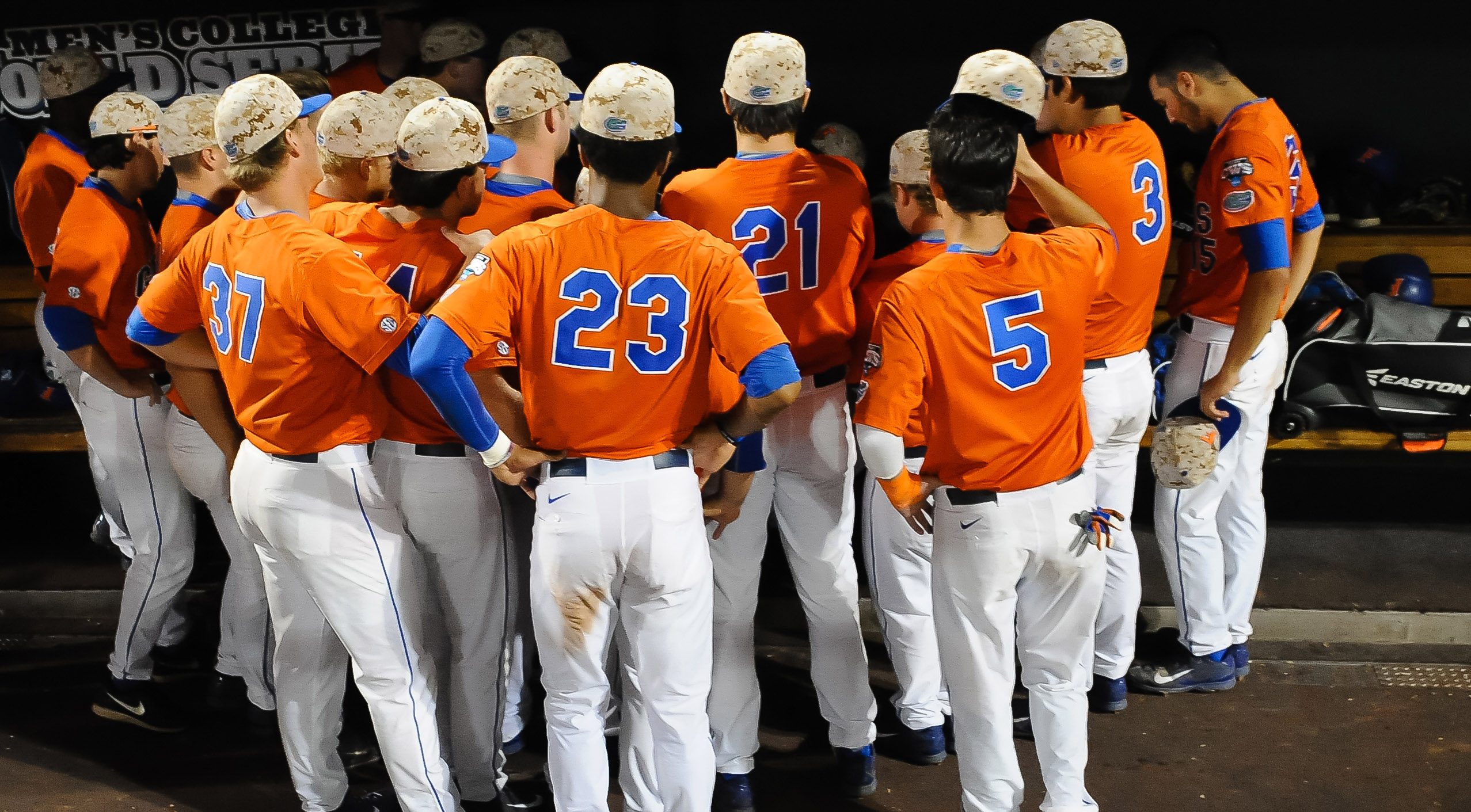 Florida Gator, NCAA baseball World Series jersey