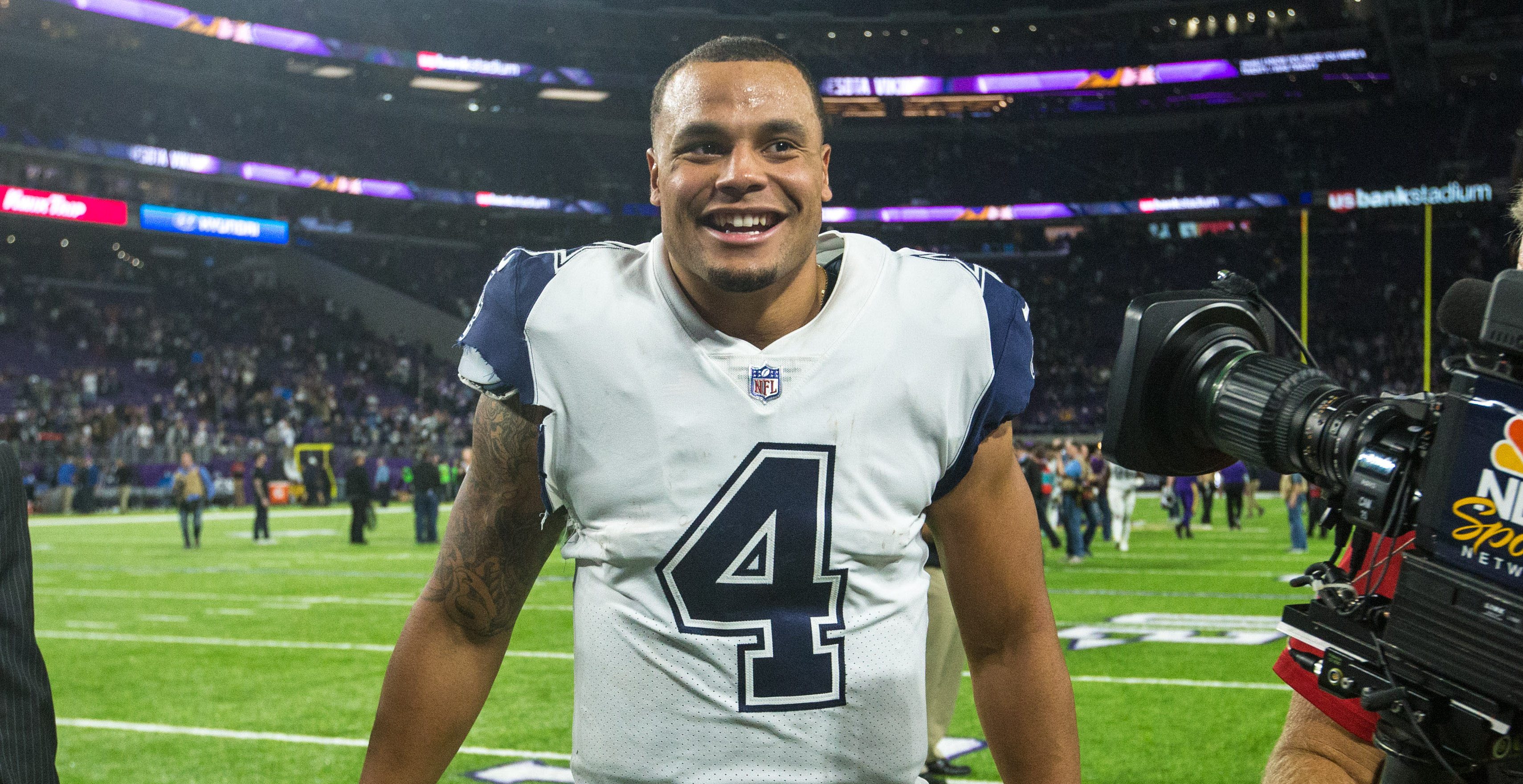 Spirited Dallas Cowboys beat Vikings, end four-game slide