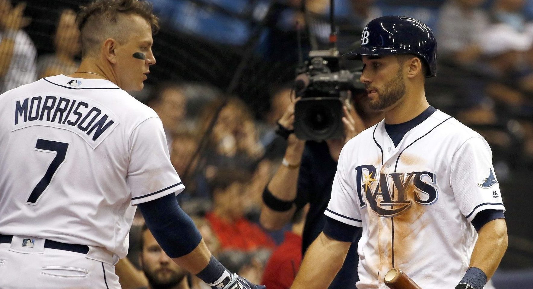 Rays' Kevin Kiermaier scratched from starting lineup with left