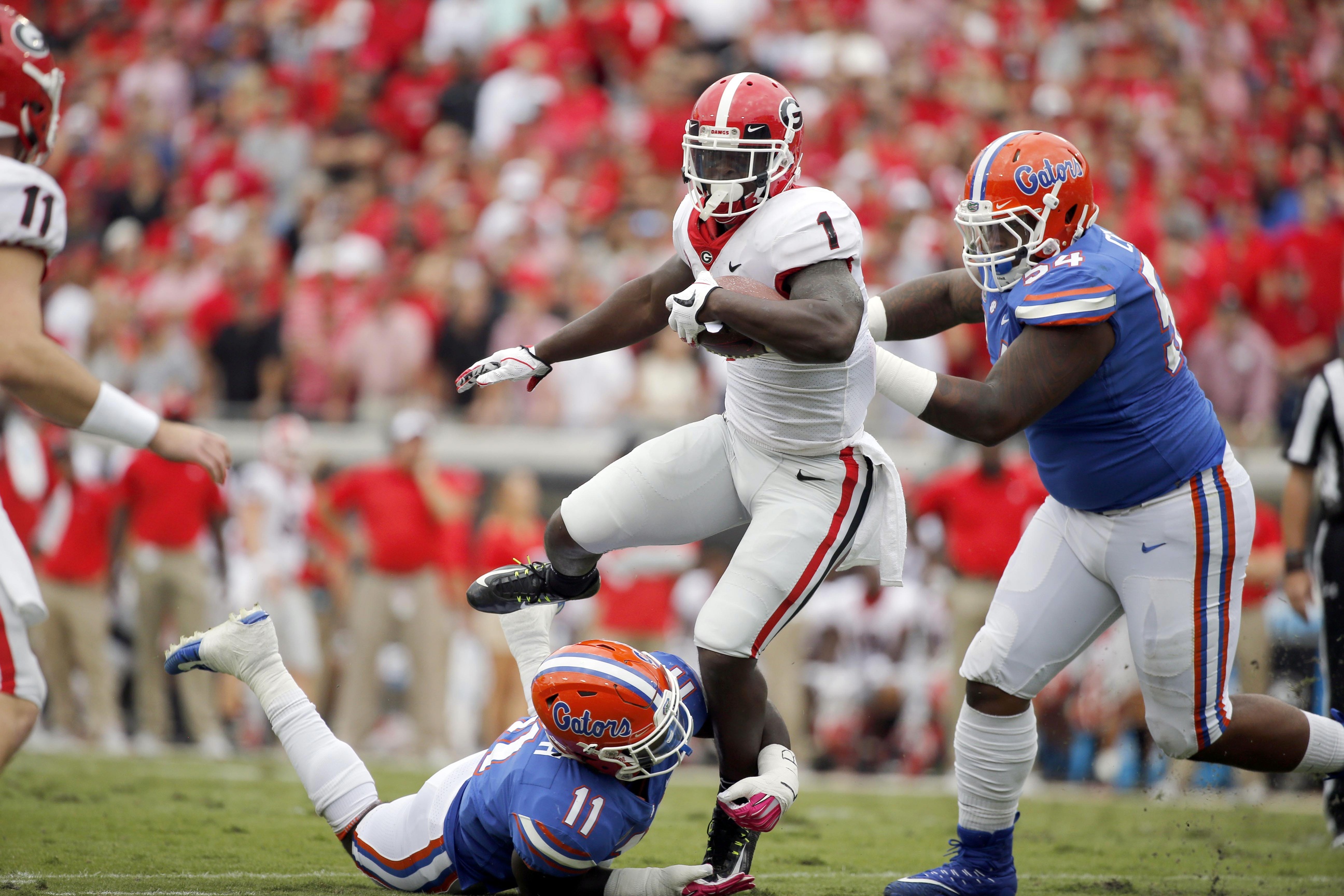 Bulldogs Unleash Rushing Attack On Gators, 42-7 - ESPN 98.1 FM - 850 AM ...