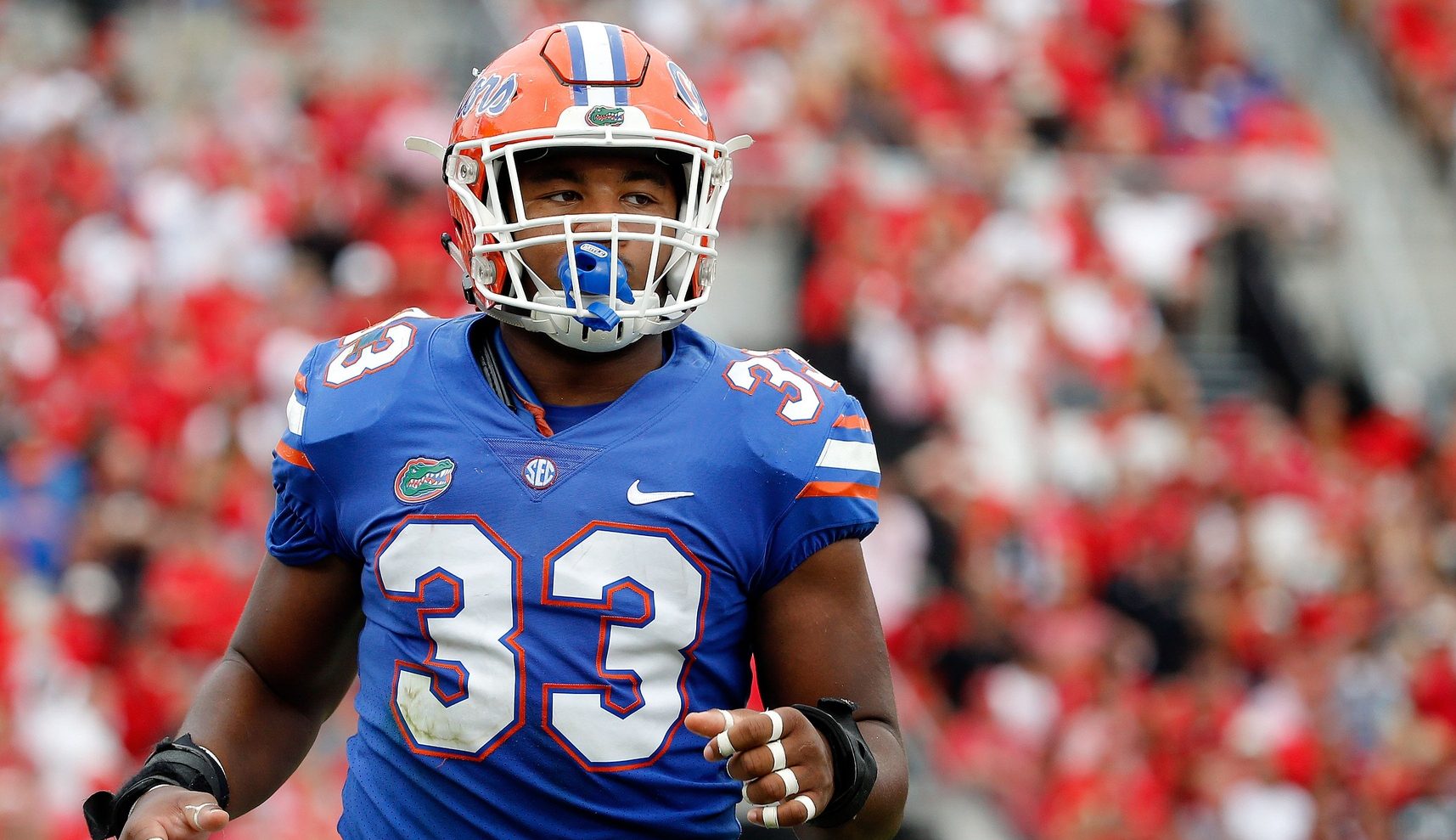 A Disappointing End for Gator Football Through the Eyes of Jawaan Taylor -  ESPN 98.1 FM - 850 AM WRUF