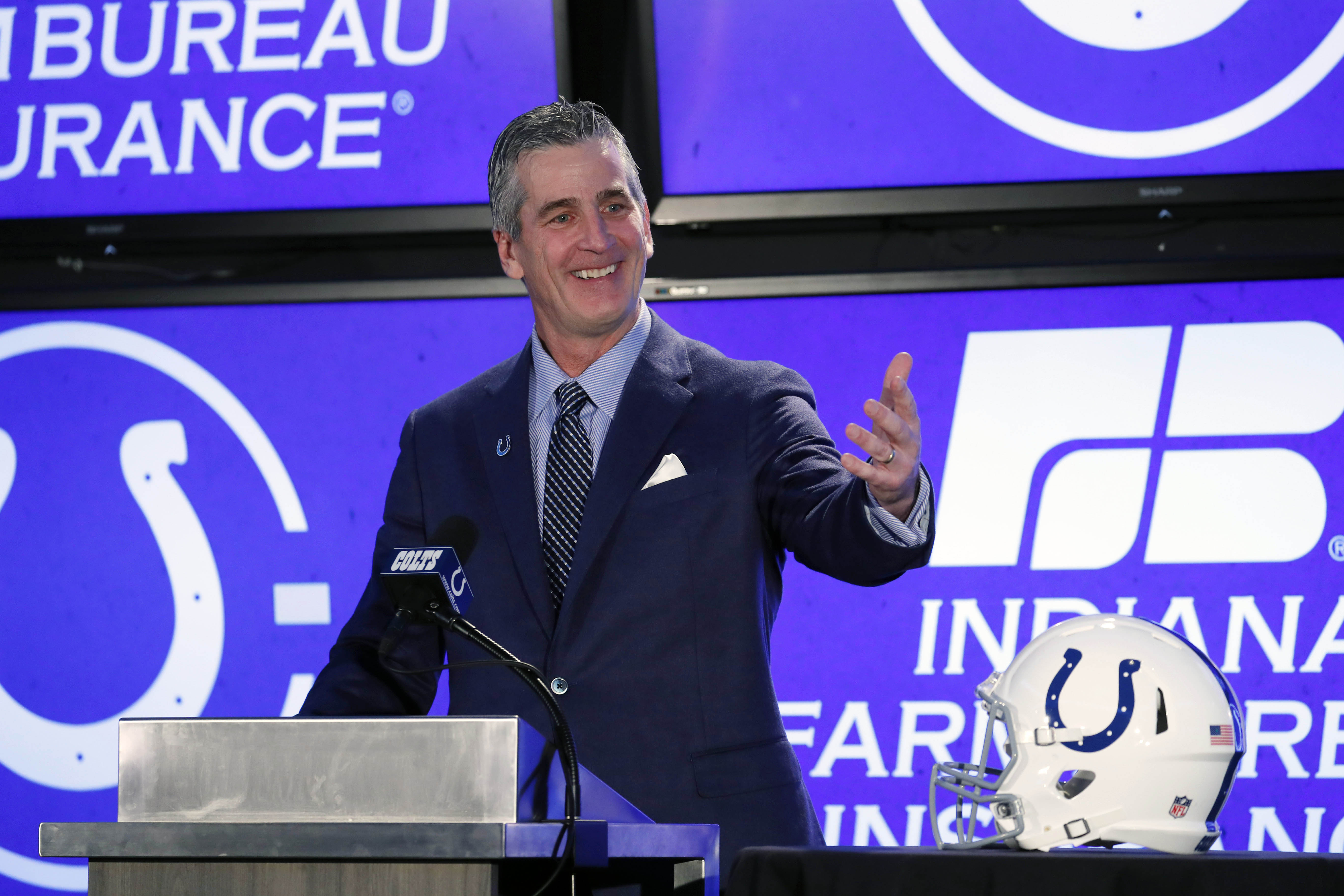 NFL: Indianapolis Colts-Head Coach Frank Reich Press Conference - ESPN 98.1  FM - 850 AM WRUF