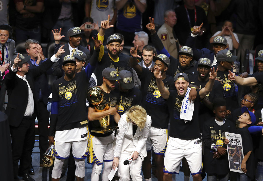 Golden State Warriors Sweep Another Championship - ESPN 98.1 FM