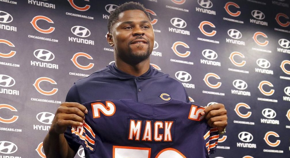 Chicago Bears Khalil Mack 2019 Poster | Sport Seasons