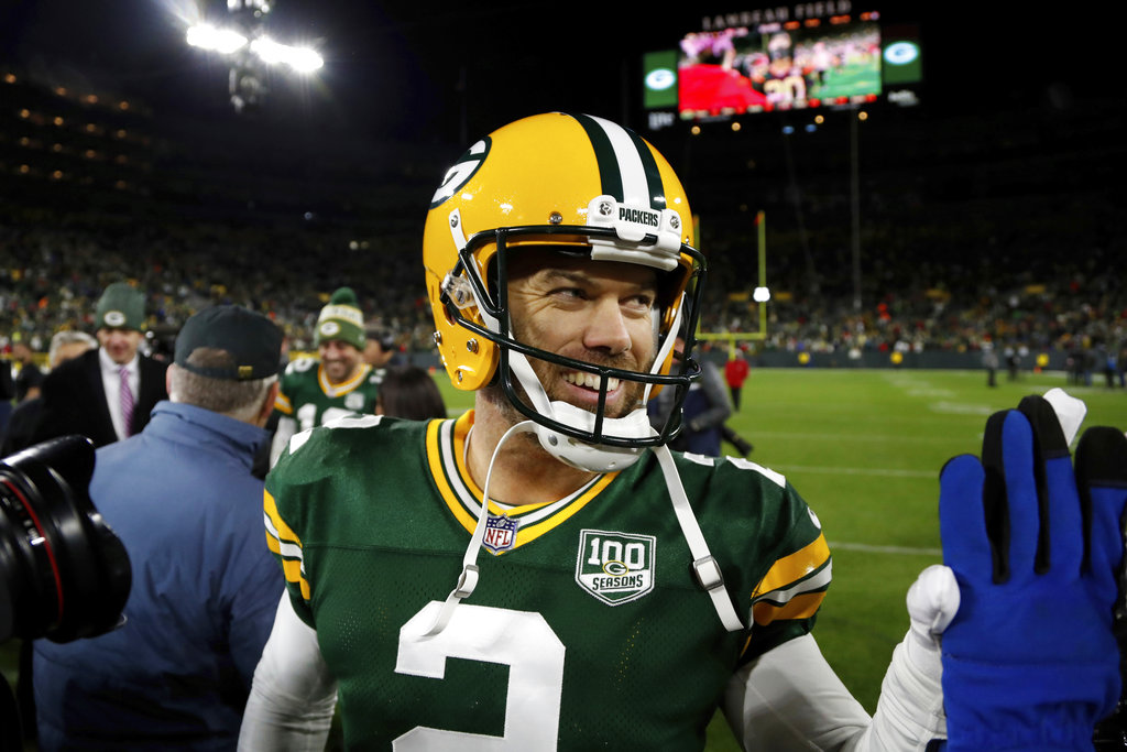 Mason Crosby gets redemption with game-winning field goal