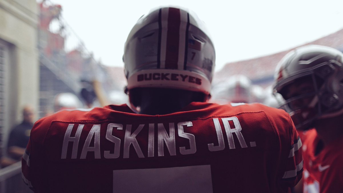 See it: Ohio State QB Dwayne Haskins works out in New York Giants gear