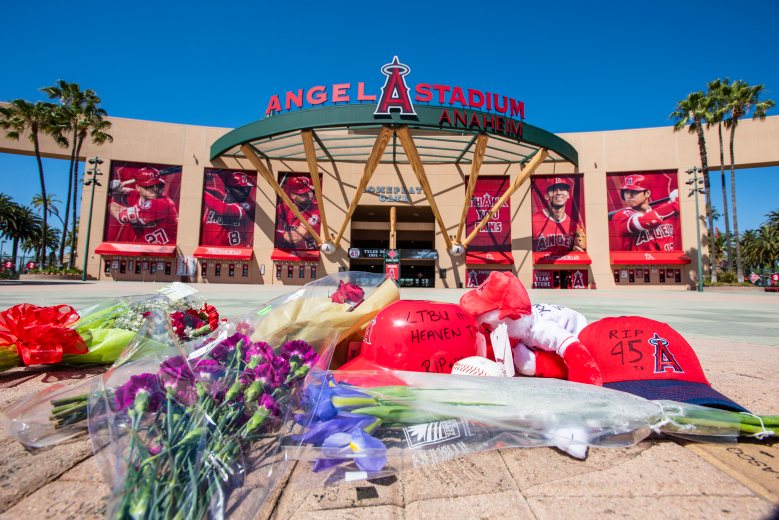 Angels pitcher Tyler Skaggs mourned 