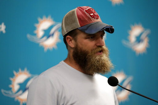 Dolphins name Ryan Fitzpatrick their starting QB against the