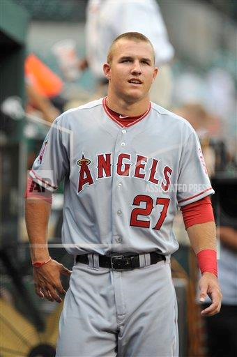 MVP Candidate Mike Trout Out for the Year - ESPN 98.1 FM - 850 AM WRUF