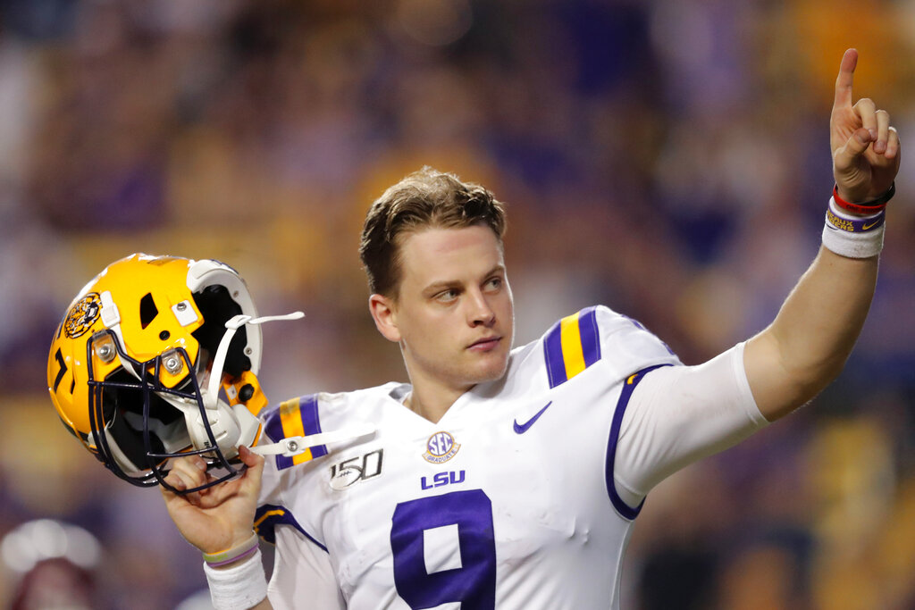 Joe Burrow ready to Hear his name called on Draft Night - ESPN 98.1 FM -  850 AM WRUF