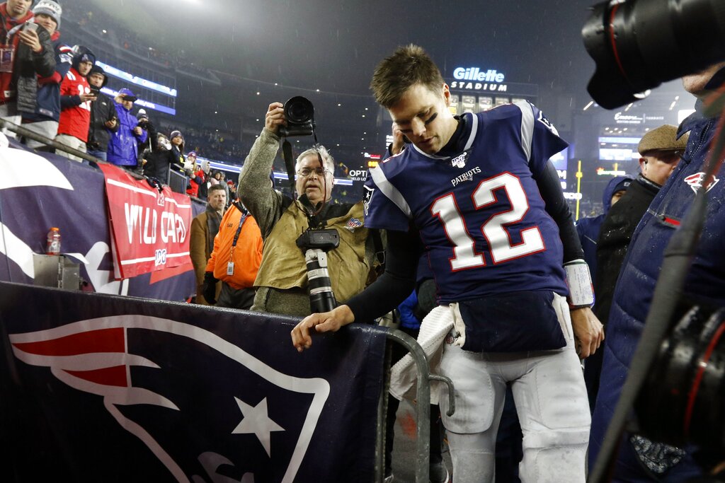 Tailgating at Gillette before Pats-Jags playoff game