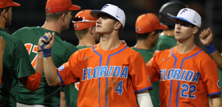 Gator baseball team struggles in series finale at Texas A&M, 3-2