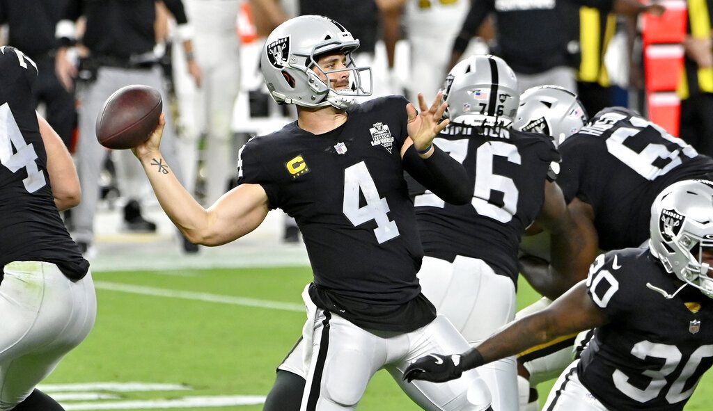 Raiders, Saints first Allegiant Stadium touchdowns