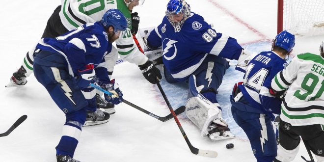 88 Andrei Vasilevskiy Tampa Bay Lightning 2020 Stanley Cup Final