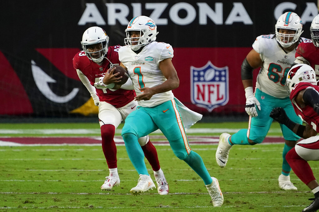 Fitzpatrick dazzles, Dolphins upset 49ers - ESPN 98.1 FM - 850 AM WRUF