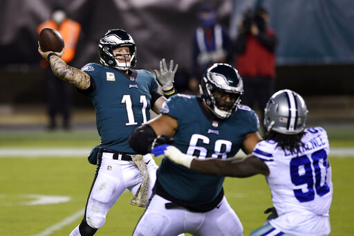 With tonight's win the Eagles have taken sole possession of first place in  the NFC East!