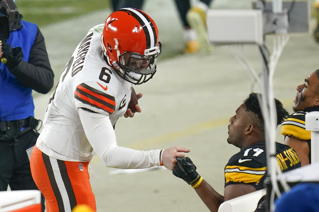 Cleveland Browns Kareem Hunt vs. Pittsburgh Steelers, January 10, 2021 