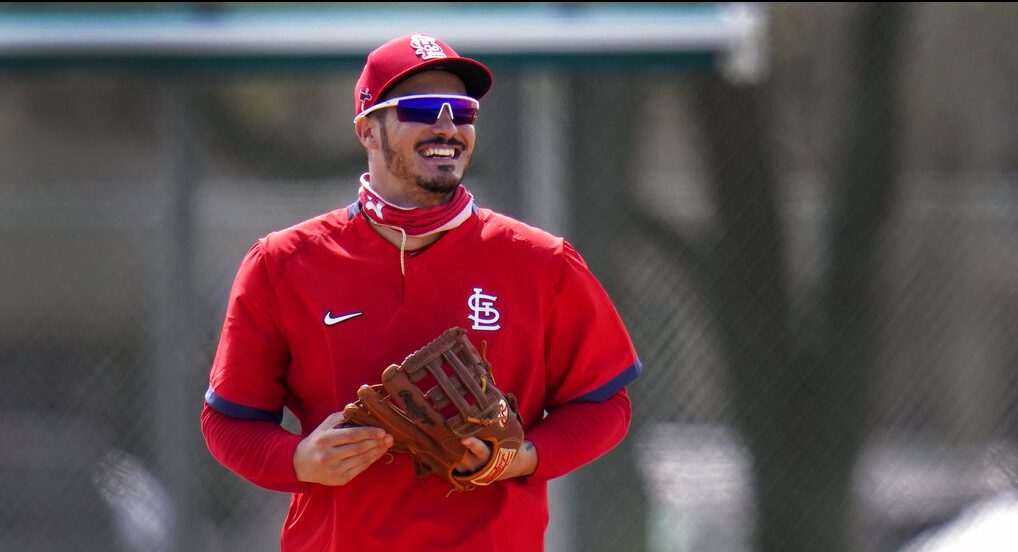 ST. LOUIS, MO - JUL 02: St. Louis Cardinals third baseman Nolan