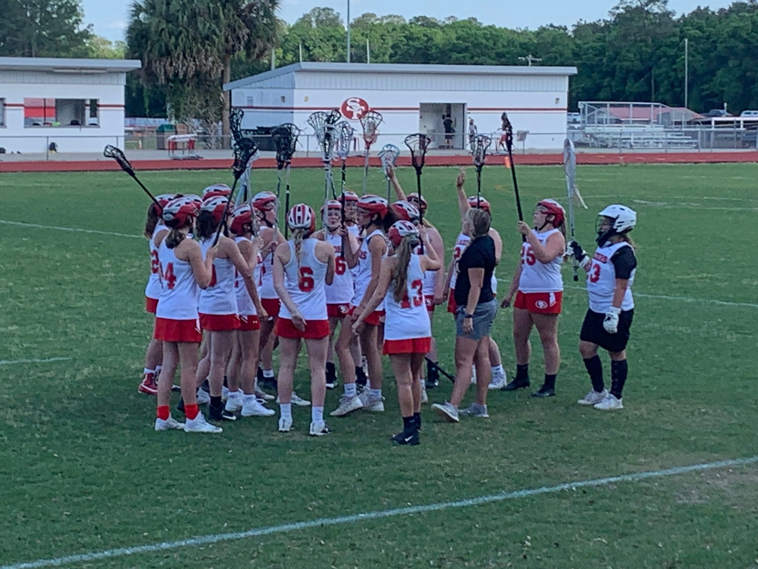 Santa Fe Girls Lacrosse Gets a Big Win on Senior Night - ESPN 98.1 FM 