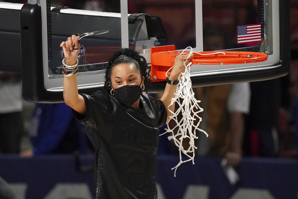 South Carolina's Dawn Staley is AP women's coach of the year