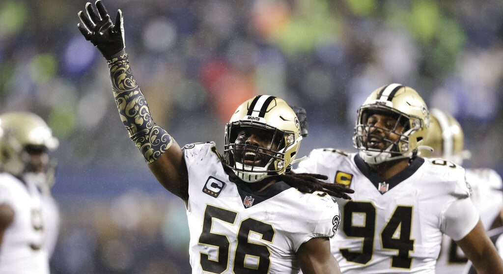 ATLANTA, GA - SEPTEMBER 11: New Orleans Saints wide receiver Chris Olave  (12) during the Week 1 NFL game between the New Orleans Saints and the Atlanta  Falcons on Septermber 11, 2022