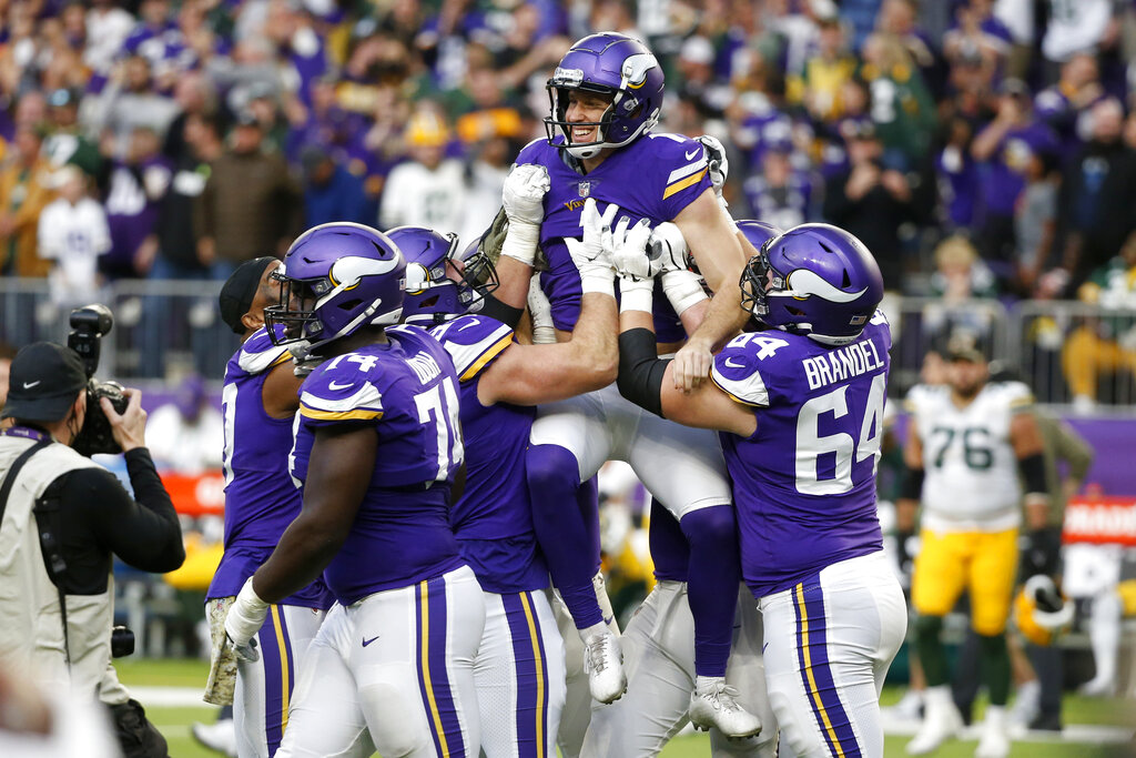 NFC North champion Vikings check one box, aim for the next