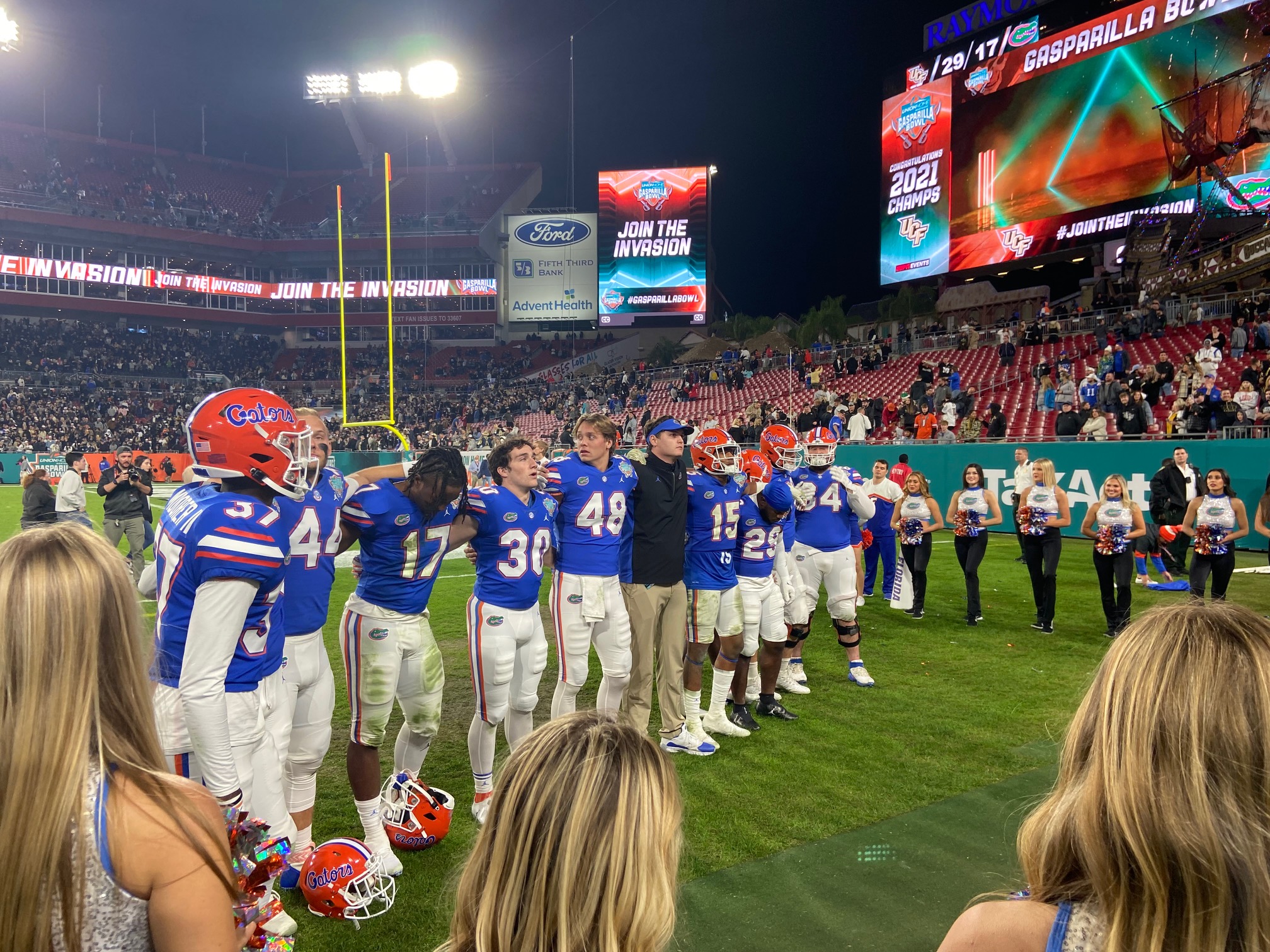 Gators End Rough Season with Loss in Gasparilla Bowl ESPN 98.1 FM