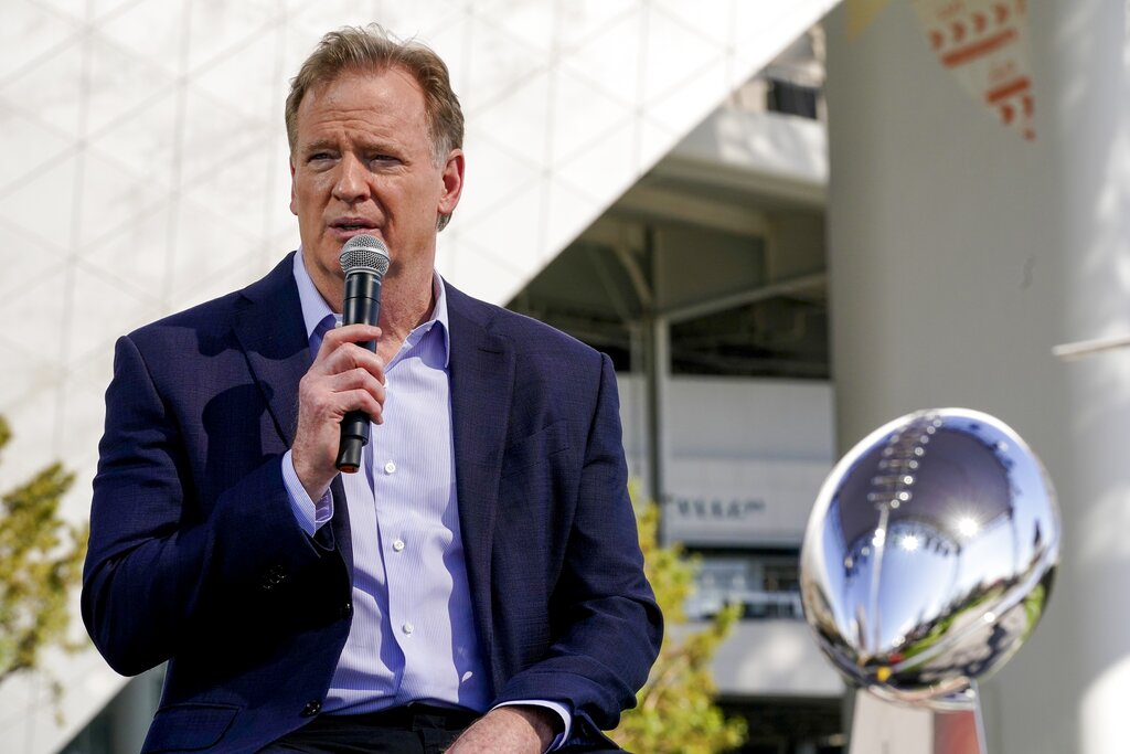 Roger Goodell: NFL commissioner remains steadfast over not