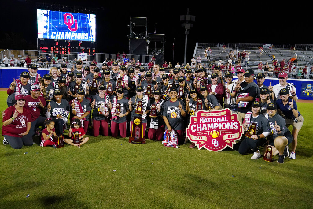 Oklahoma Crowned 2022 WCWS Champions