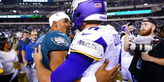 Eagles and Vikings' skirmish didn't stop the Philadelphia