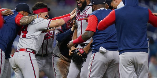 Braves clinch home field throughout playoffs with sweep of