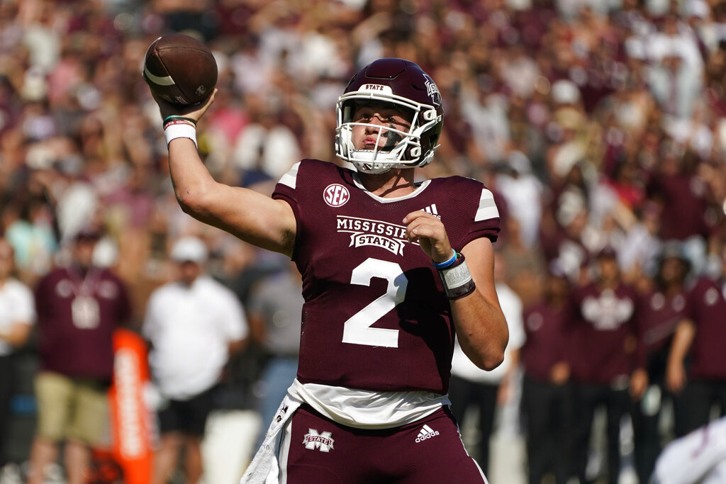 Miss. St. QB Will Rogers Breaks 2 Dak Prescott records In 55-10