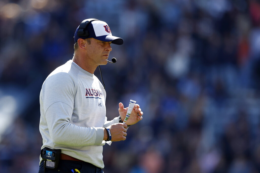 Auburn's Bryan Harsin declines to name starting QB before LSU game