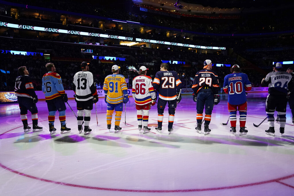 Atlantic Division tops Central to win NHL's 3-on-3 all-star