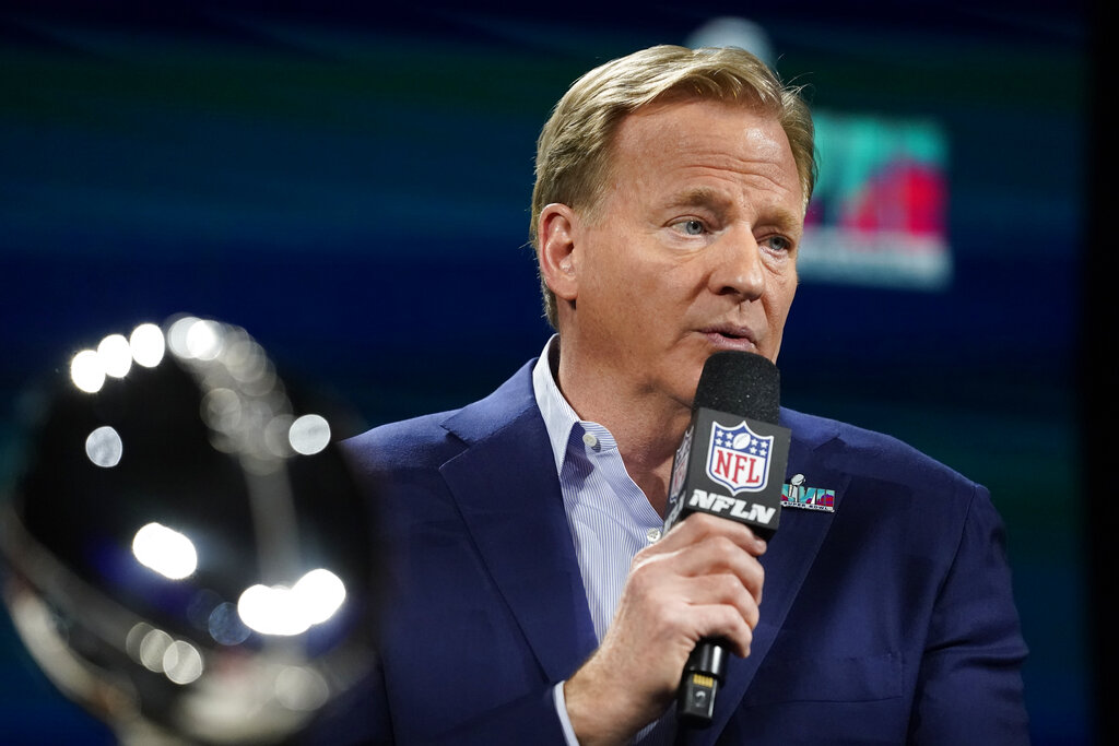 NFL Commissioner Roger Goodell gives State of the League address