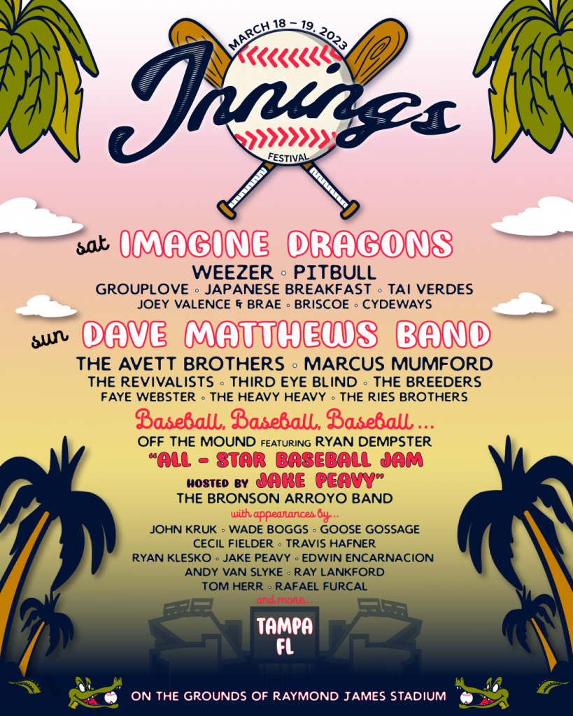 Innings Festival 2023 poster.