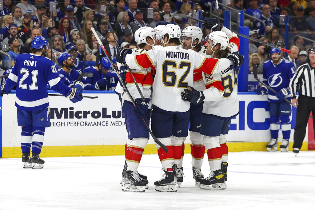 Photos: Lightning fall 4-1 on home to Panthers.