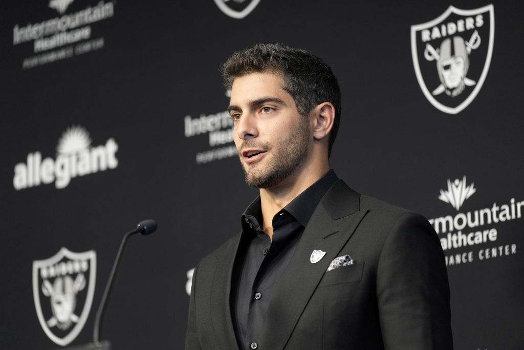 Jimmy Garoppolo - Las Vegas Raiders Quarterback - ESPN