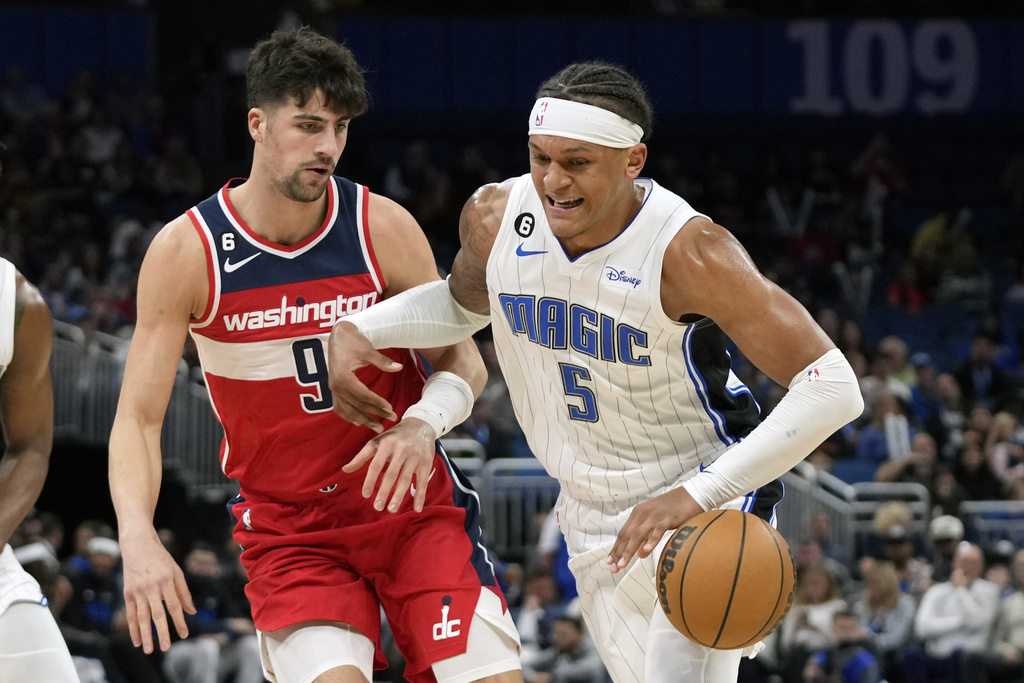 Orlando Magic roll to their eighth straight victory in win over Wizards