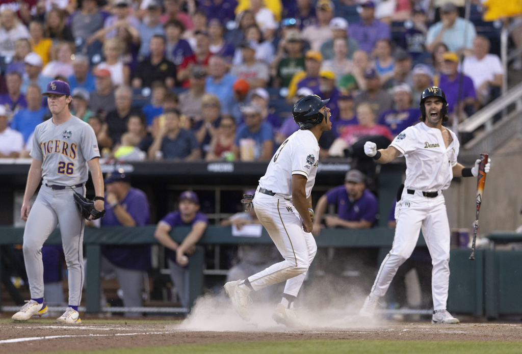 PHOTOS: Tennessee baseball defeats Stanford in College World Series