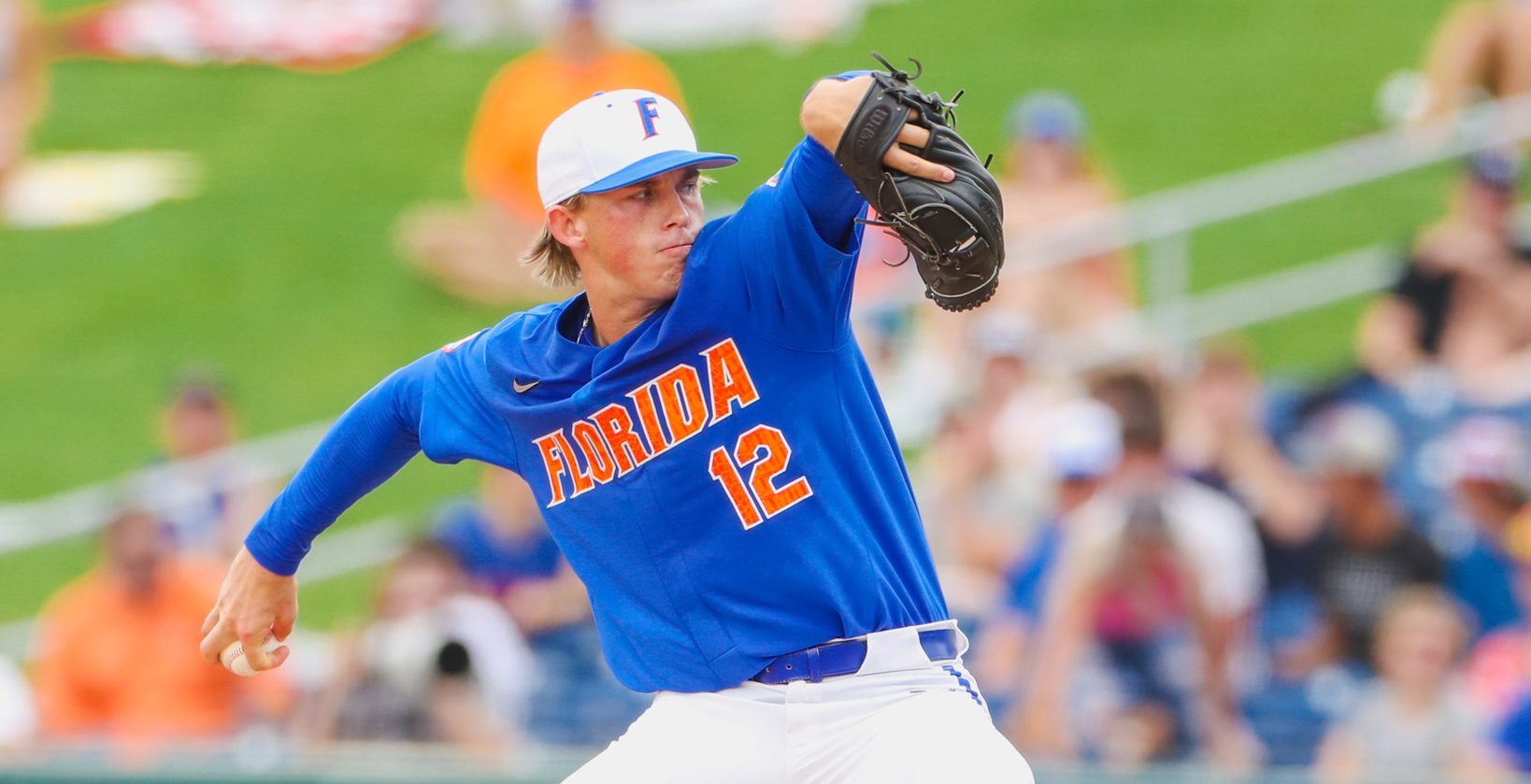 Waldrep dominates, Gators hit four home runs to win series against