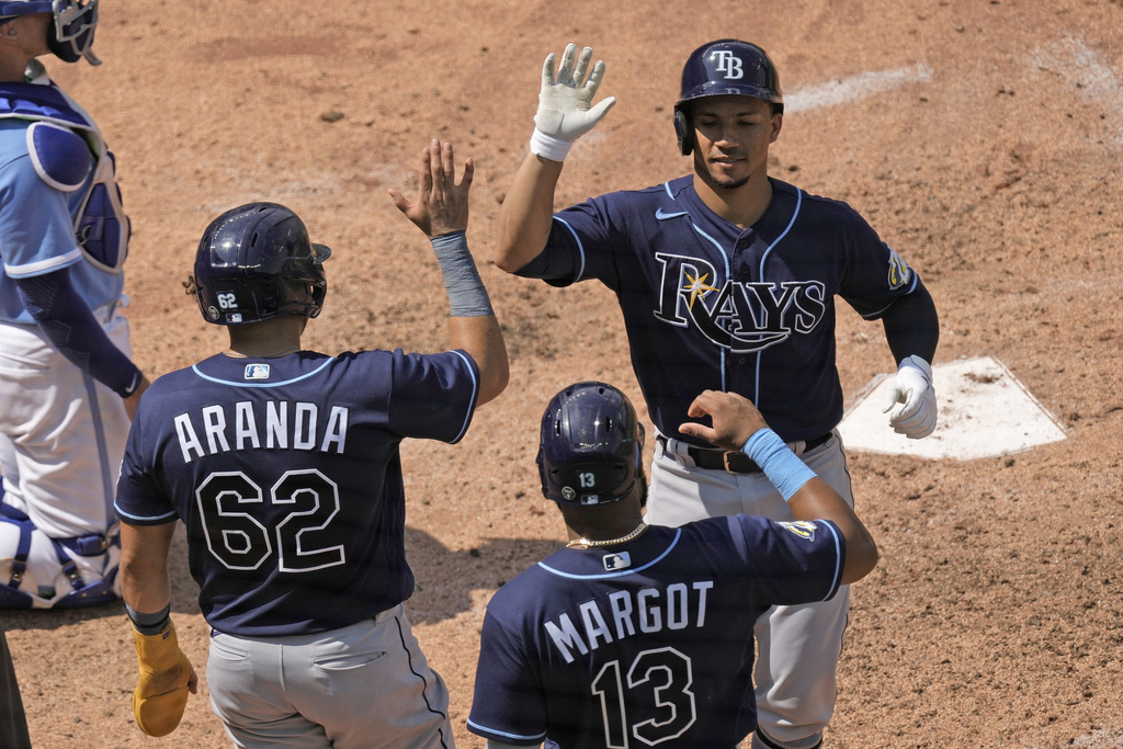 Siri's home runs lead Rays past Royals 6-1