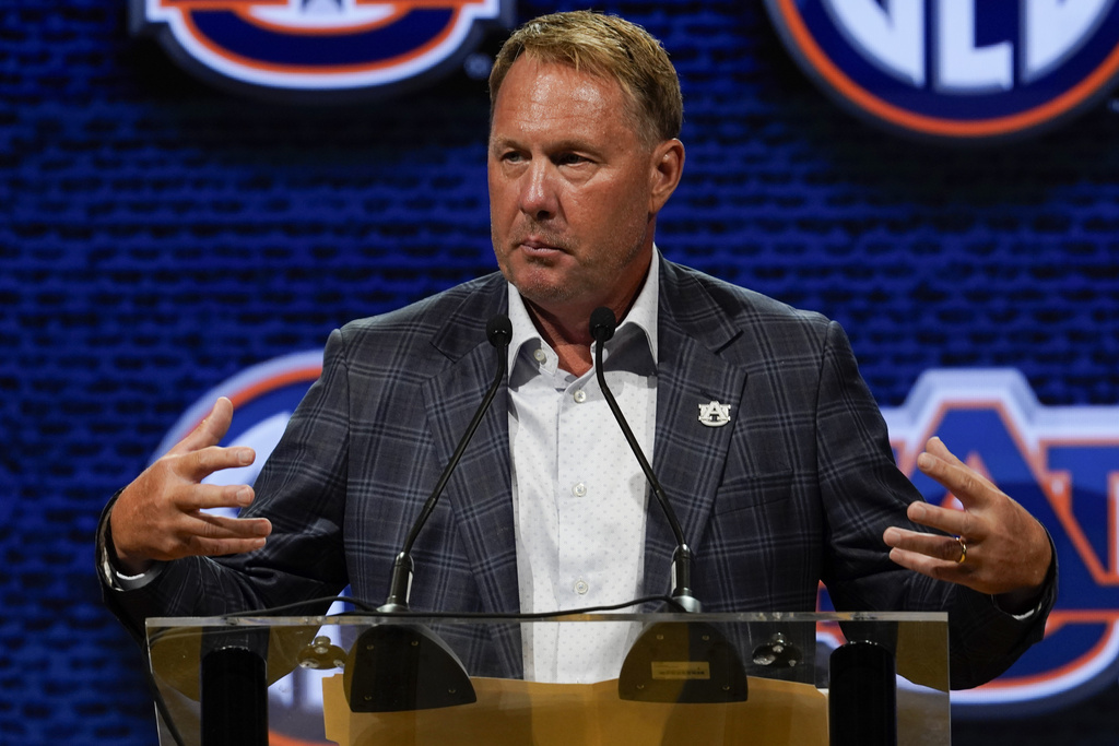 Hugh Freeze Talks Auburn's Upcoming Season at SEC Media Day - ESPN 98.1 FM  - 850 AM WRUF