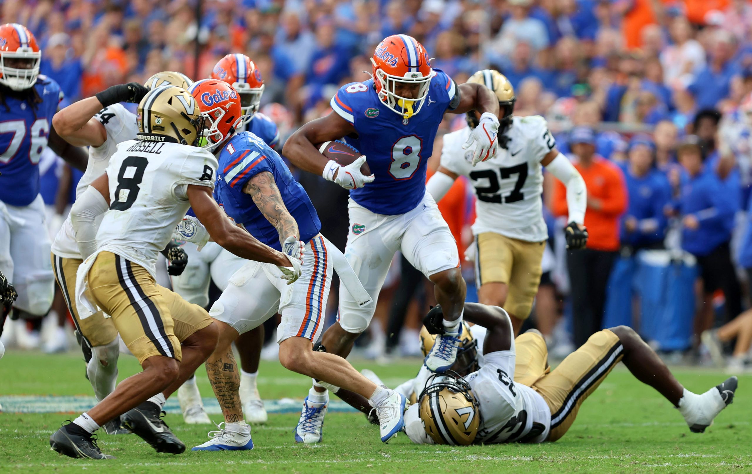 100723 FB UF Vanderbilt SJ 04 ESPN 98.1 FM 850 AM WRUF